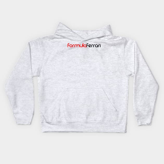 Formula Ferrari Kids Hoodie by GreazyL